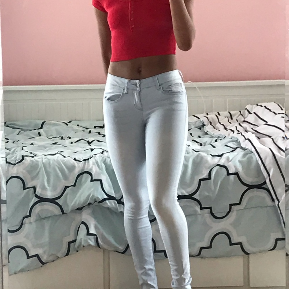 So light wash jegging size 1